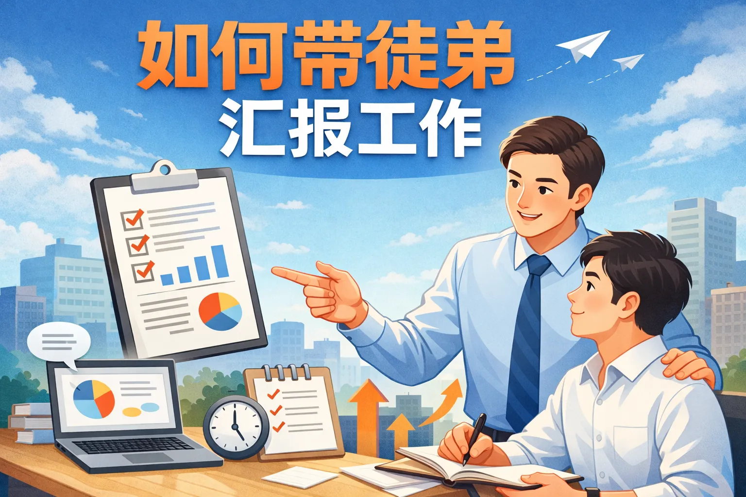 如何带徒弟汇报工作