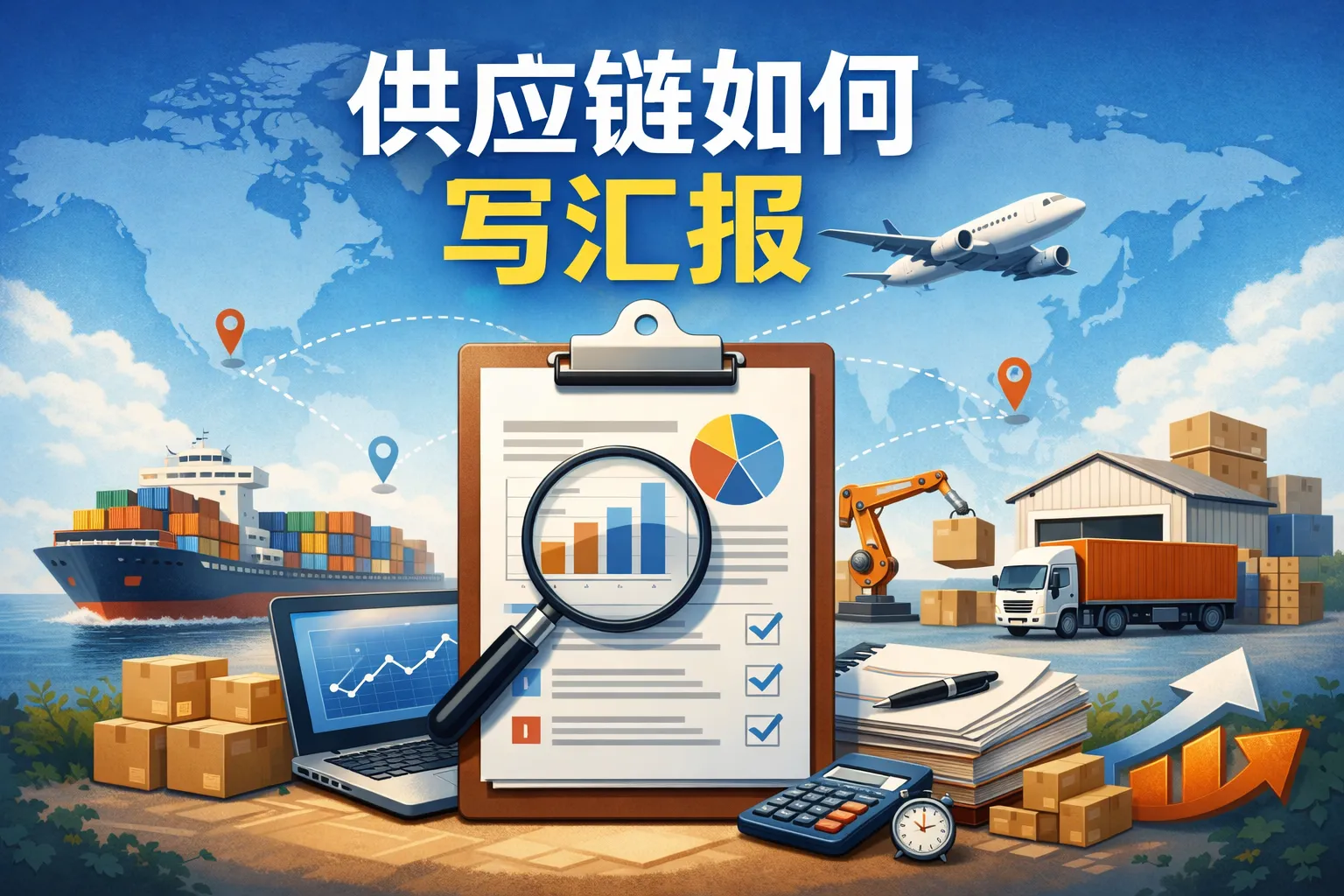 供应链如何写汇报