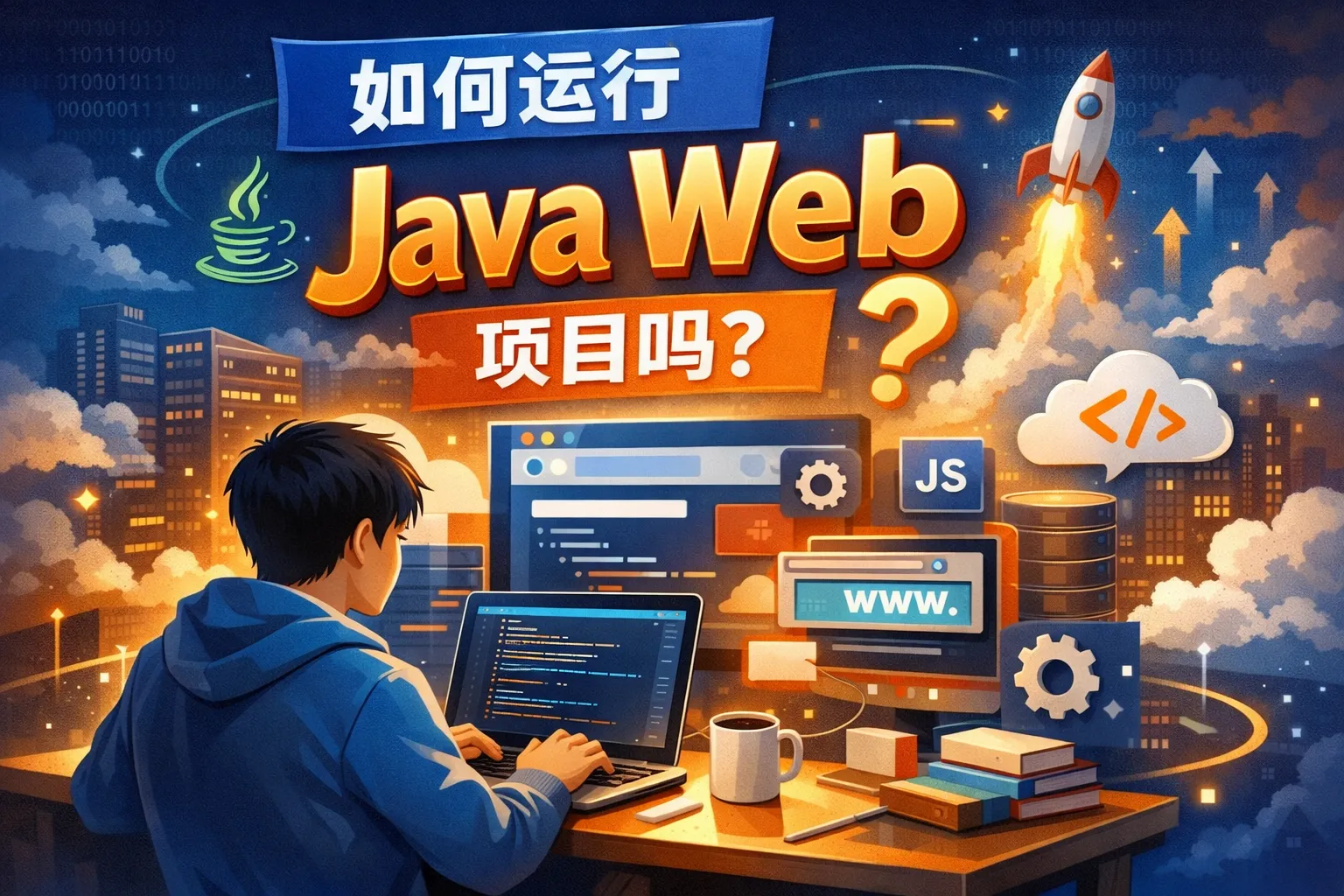 如何运行java web项目吗