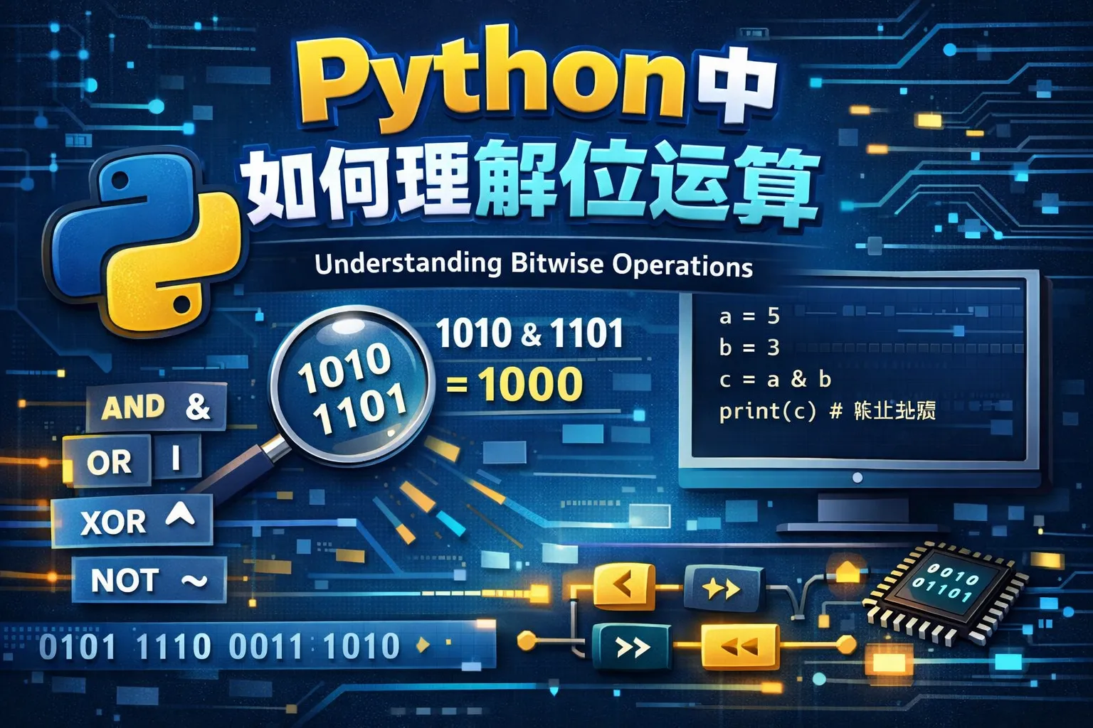 python中如何理解位运算