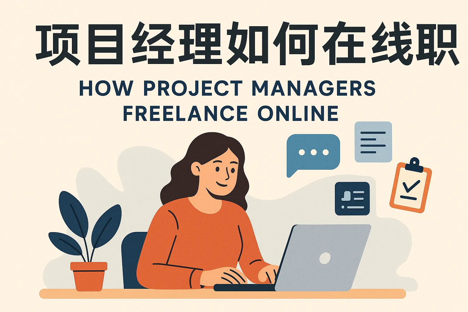 项目经理如何在线上兼职
