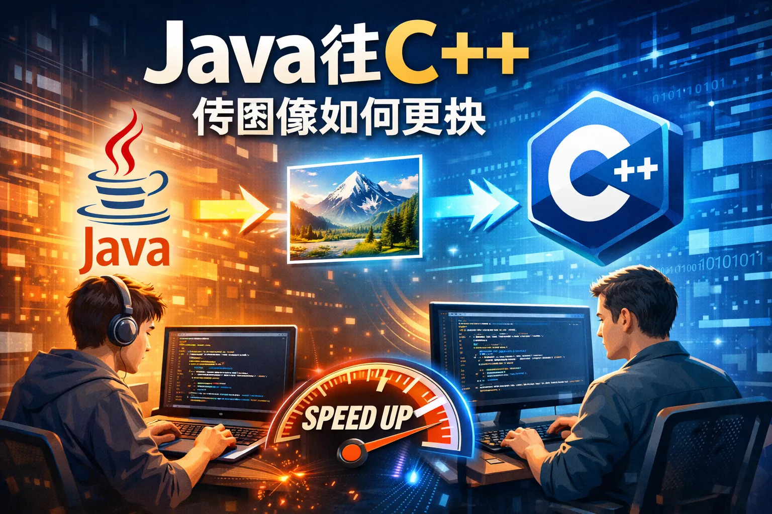 java往cpp传图像如何更快