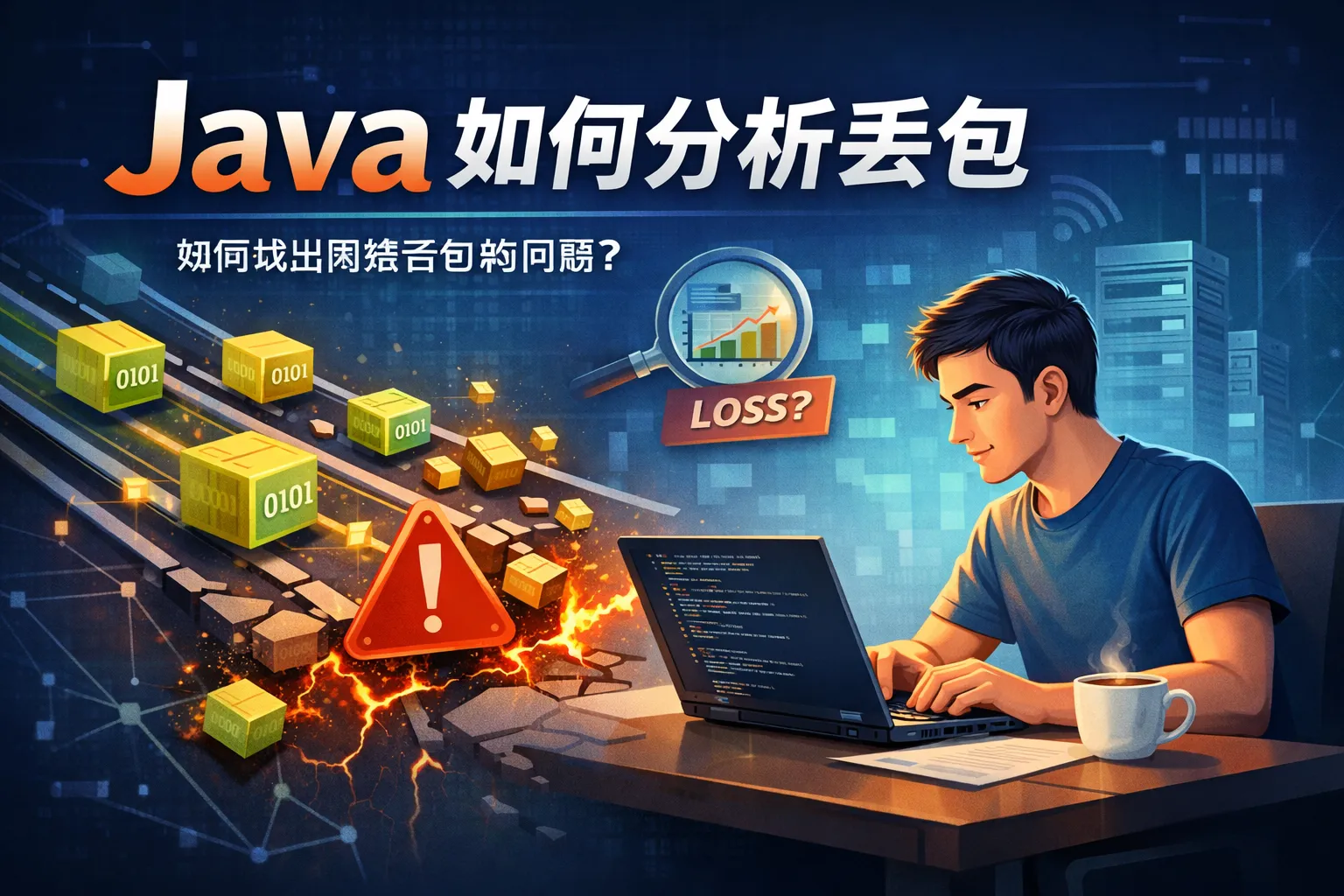 java如何分析丢包