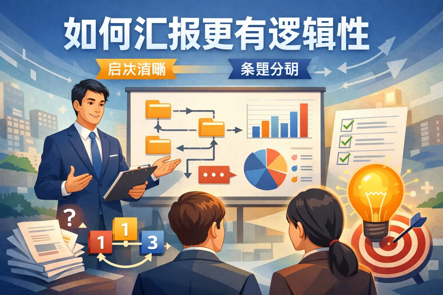 如何汇报更有逻辑性