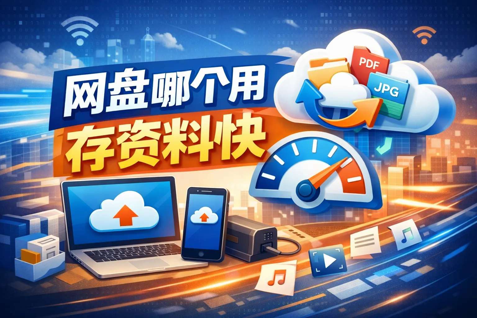 网盘哪个好用存资料快