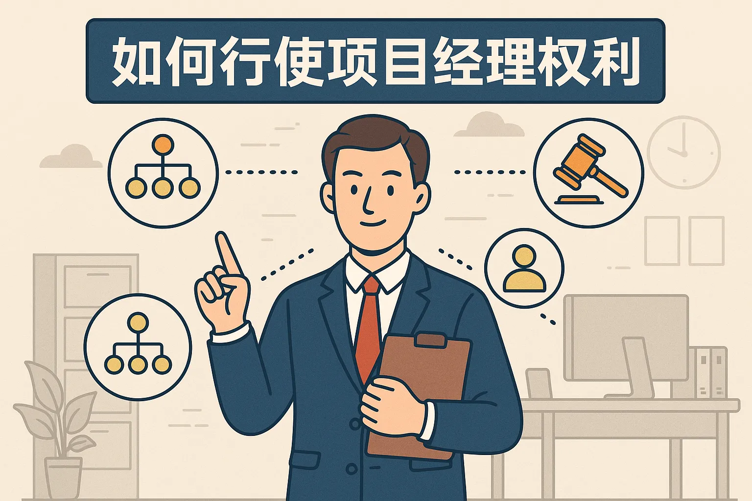 如何行使项目经理权利