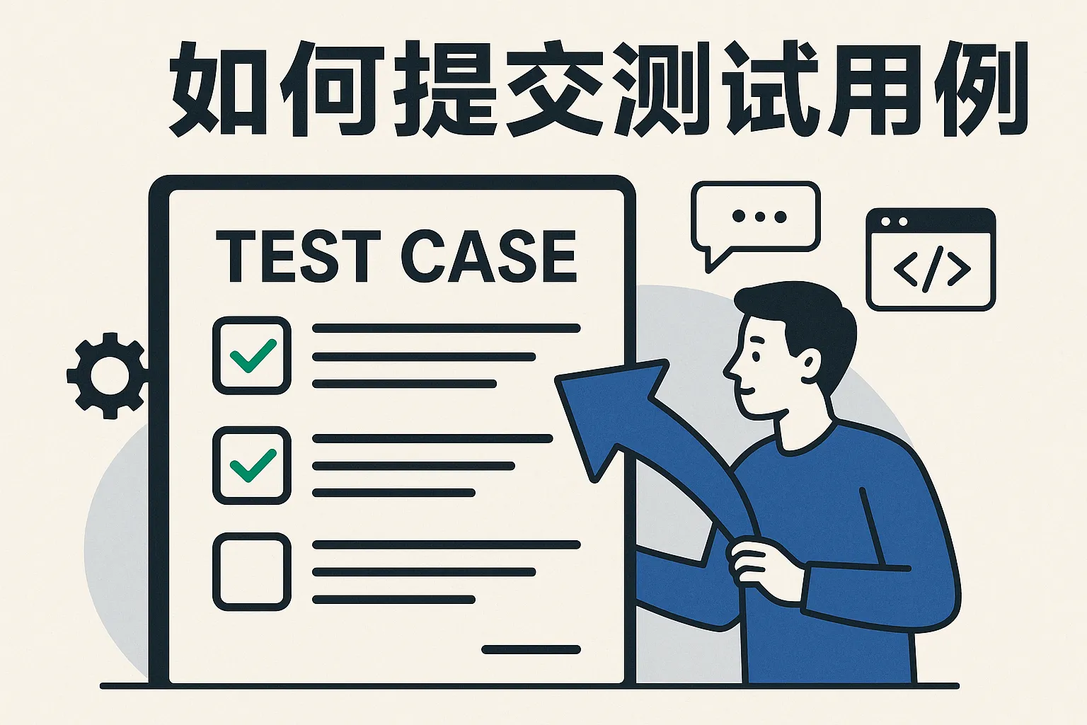 如何提交测试用例