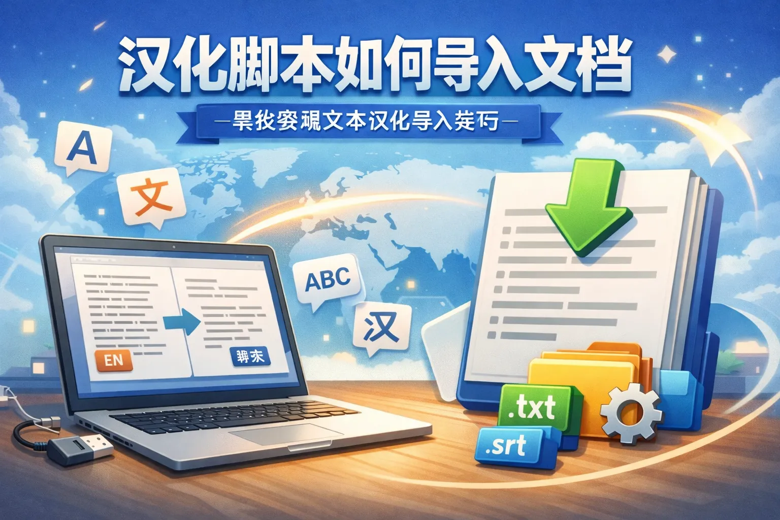 汉化脚本如何导入文档