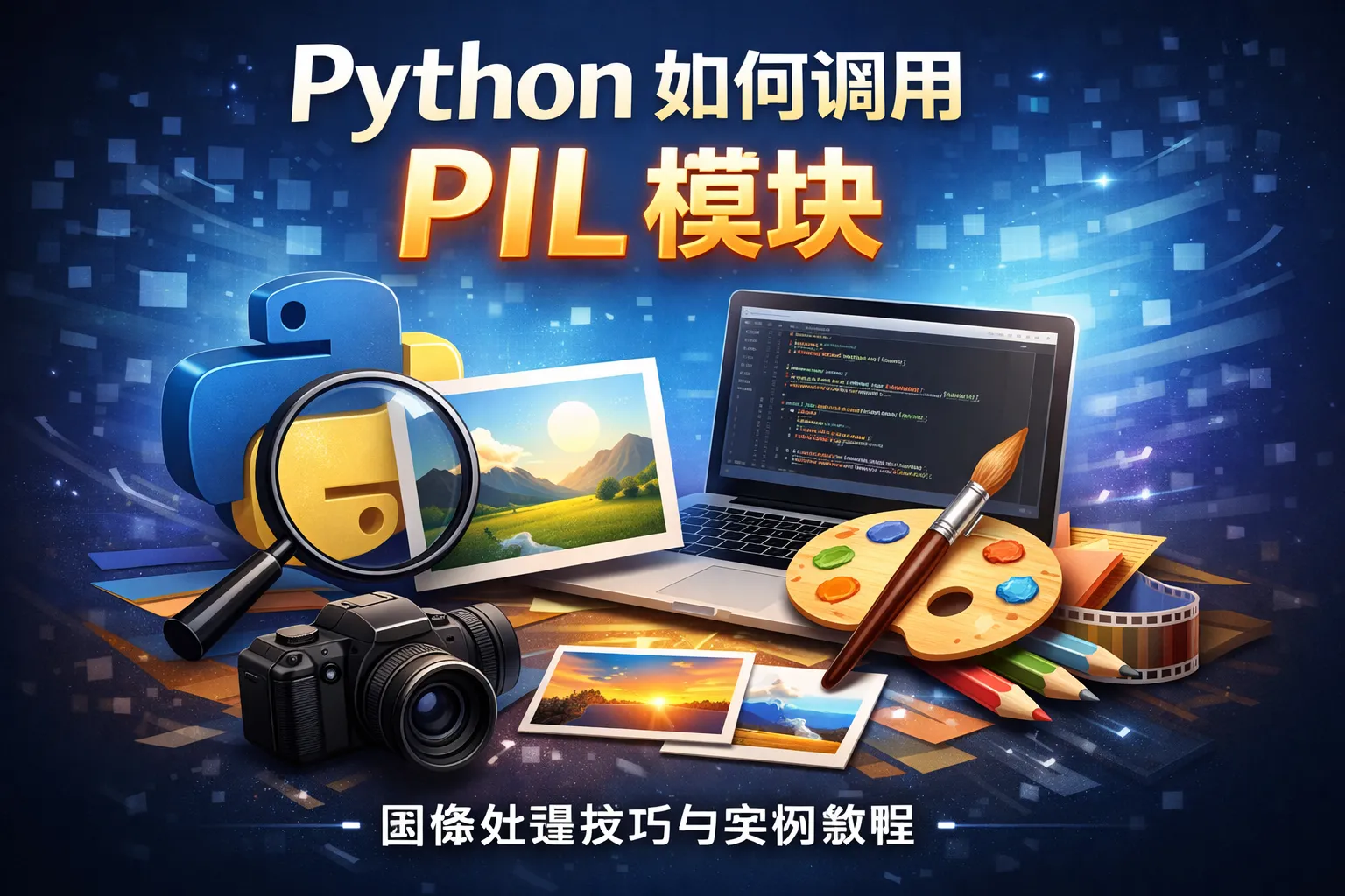 python如何调用pil模块