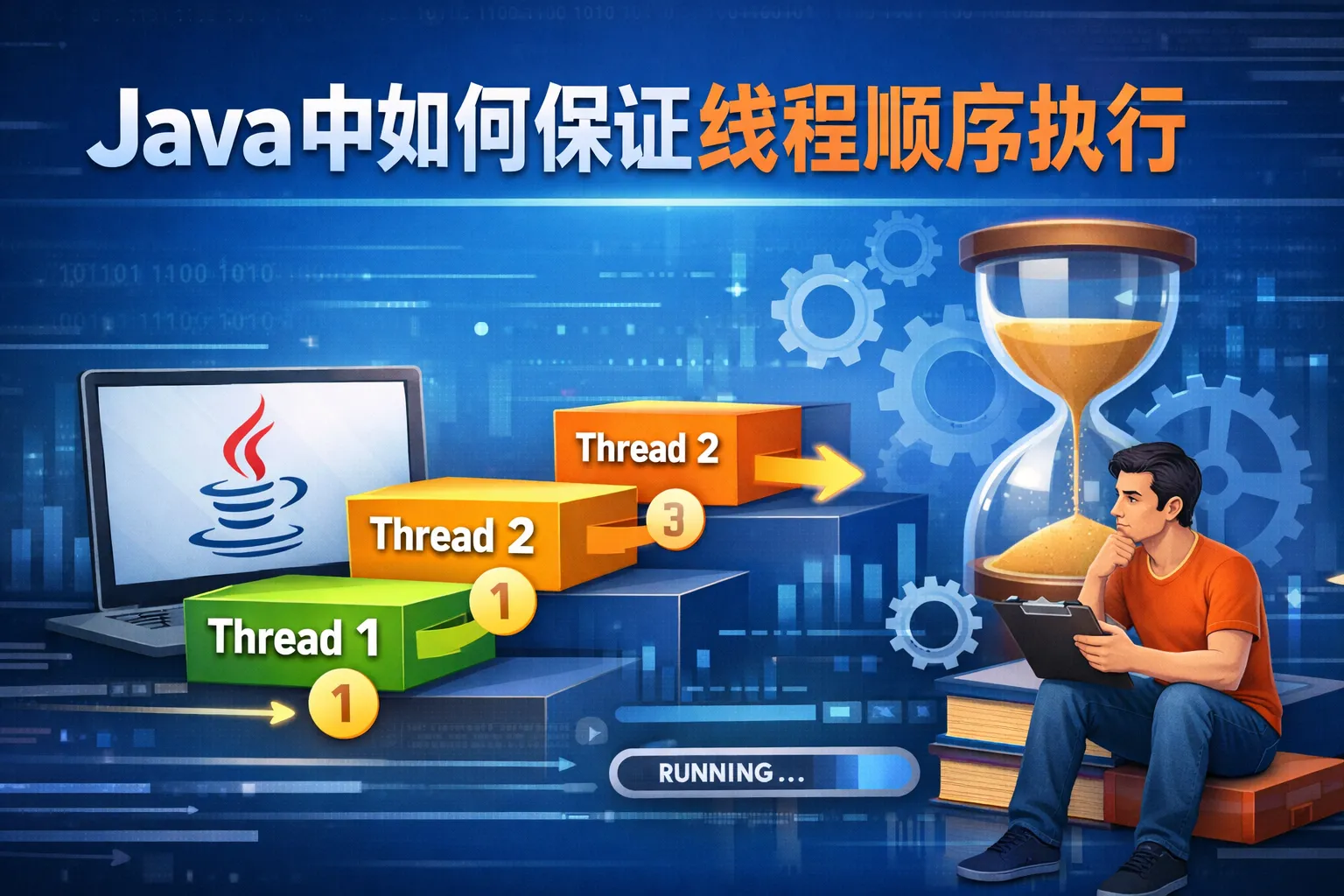java中如何保证线程顺序执行