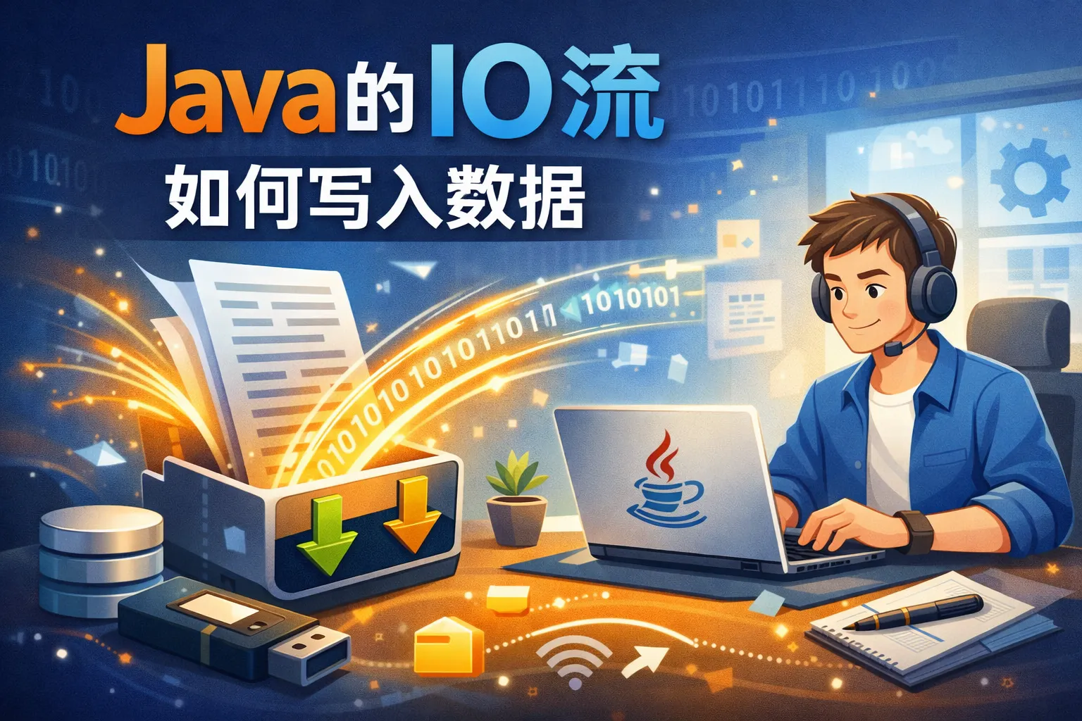 java的io流如何写入数据
