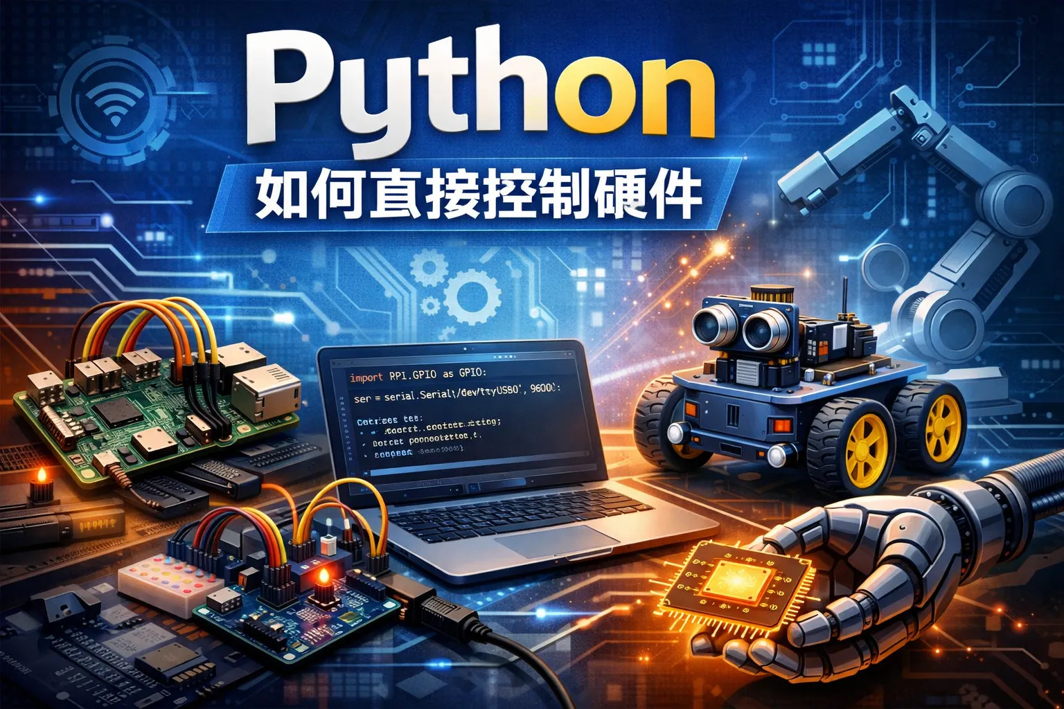 python如何直接控制硬件