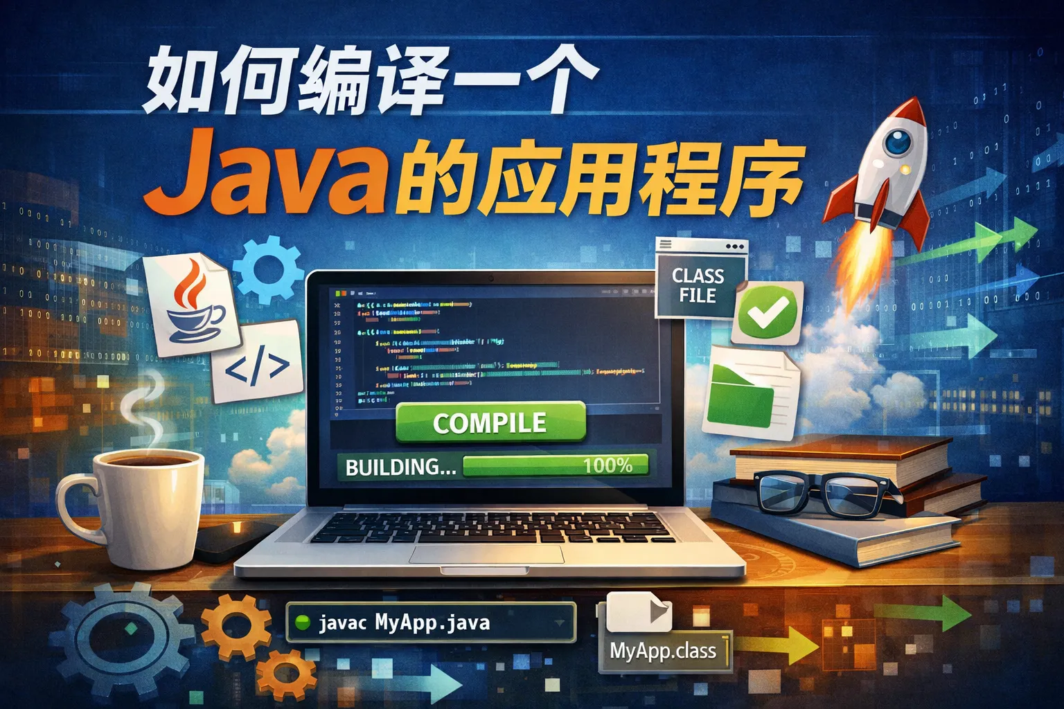 如何编译一个java的应用程序