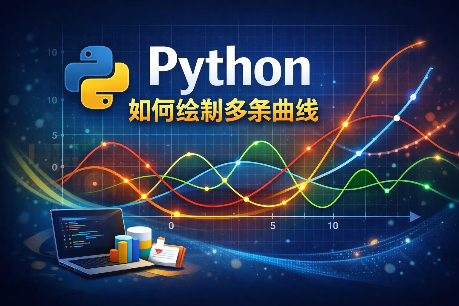 python如何绘制多条曲线