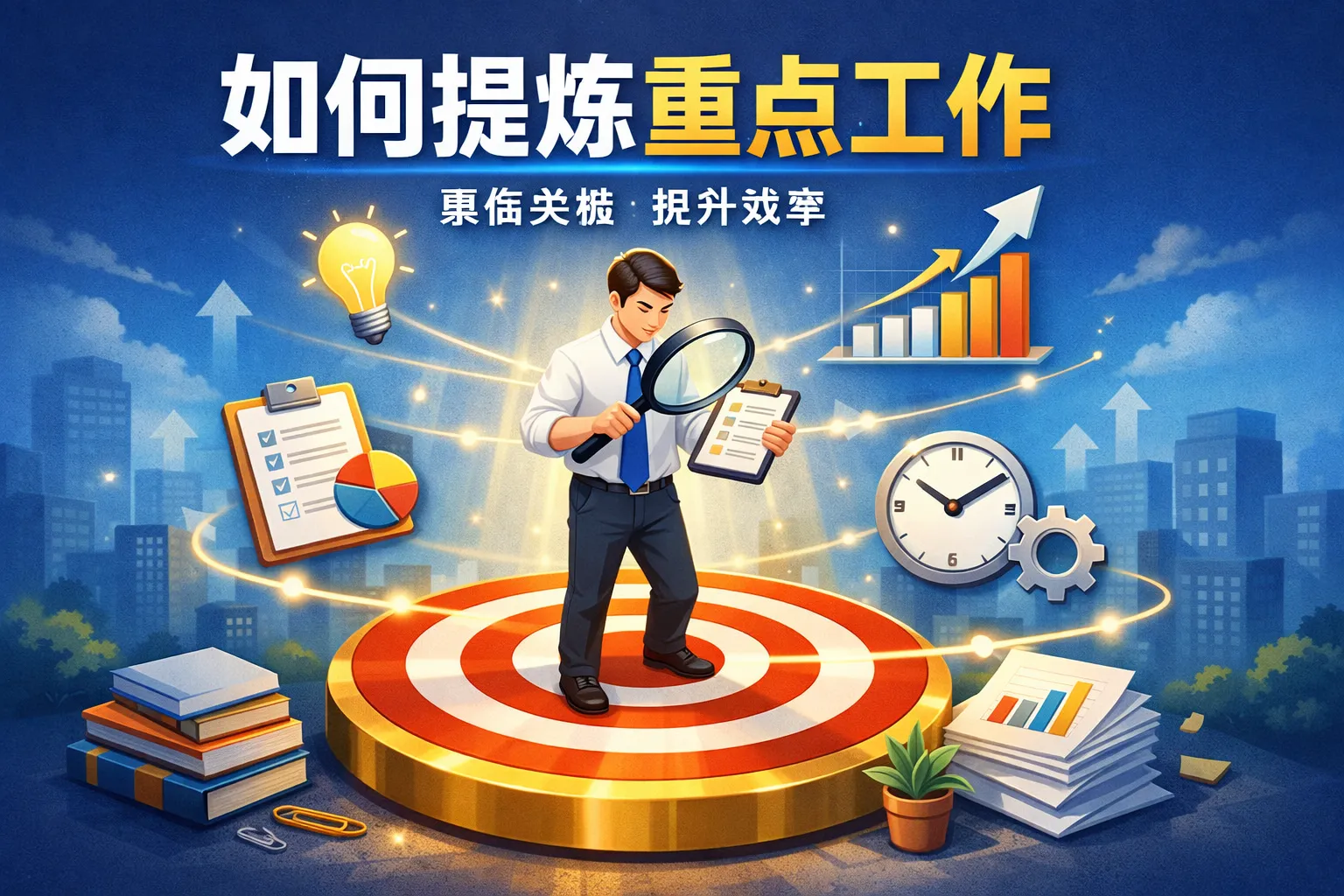 如何提炼重点工作