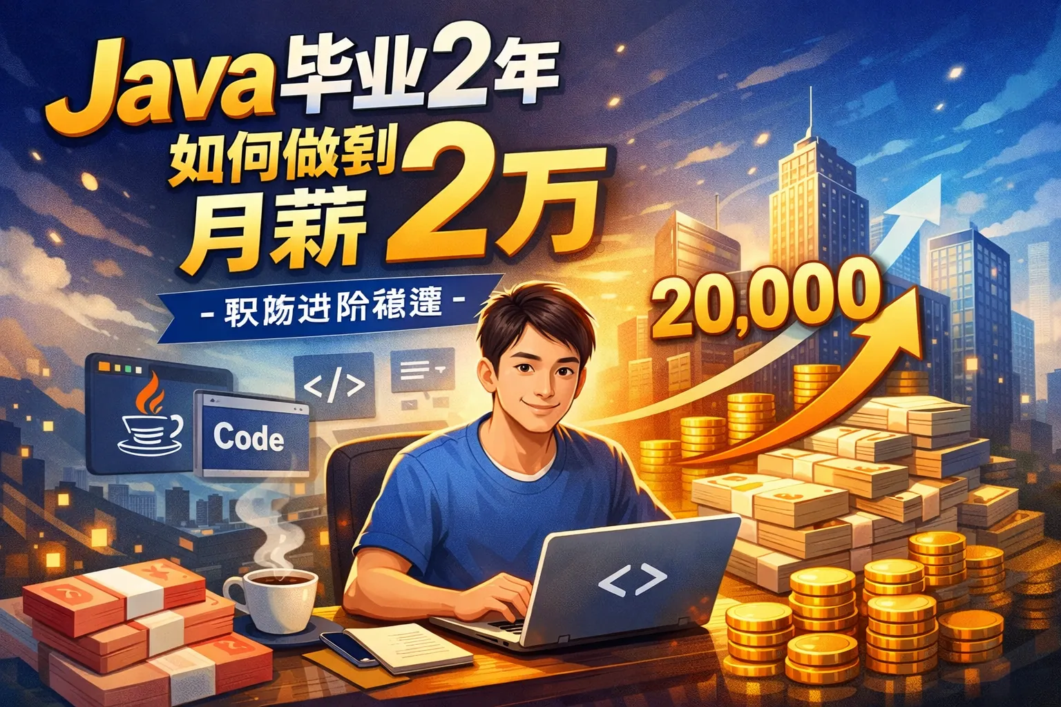 java毕业2年如何做到月薪2万