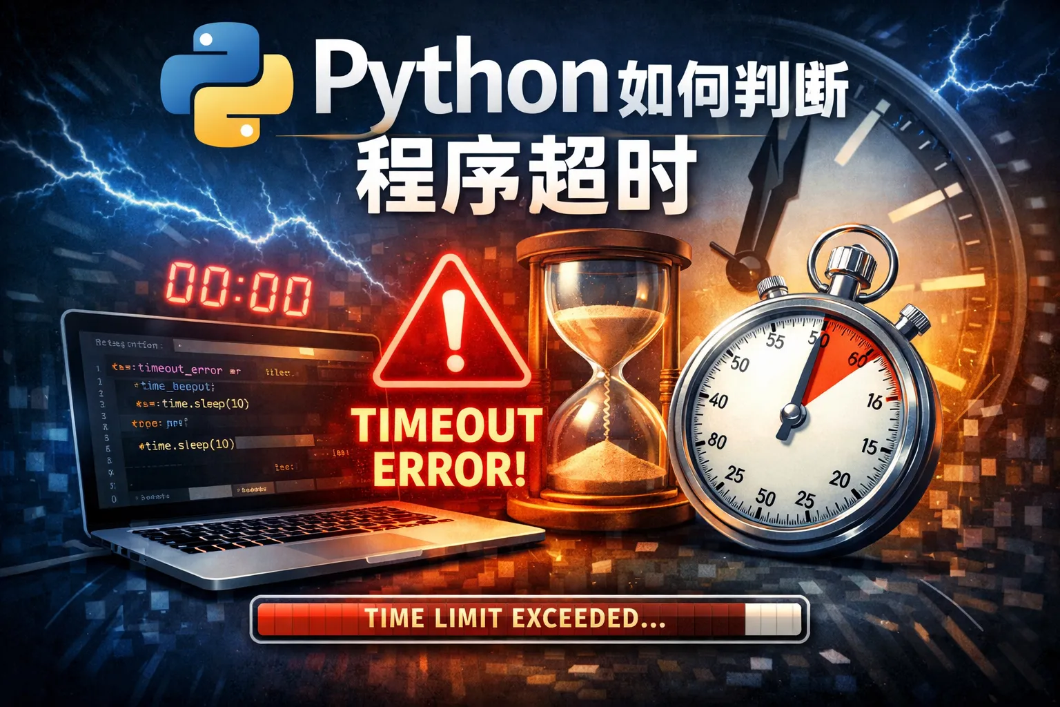 python如何判断程序超时