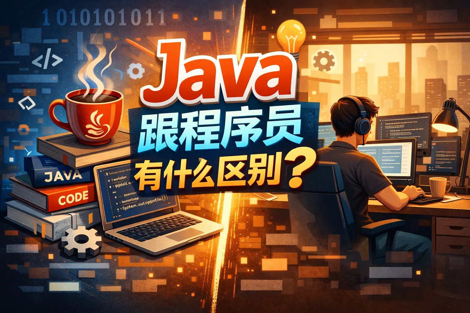 java跟程序员有什么区别