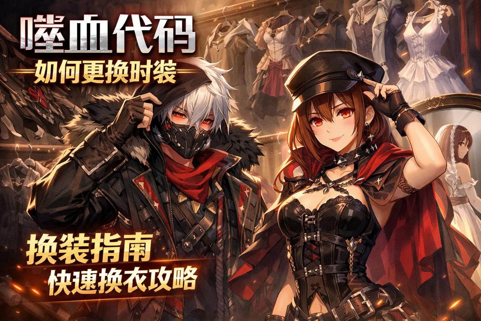 噬血代码如何更换时装