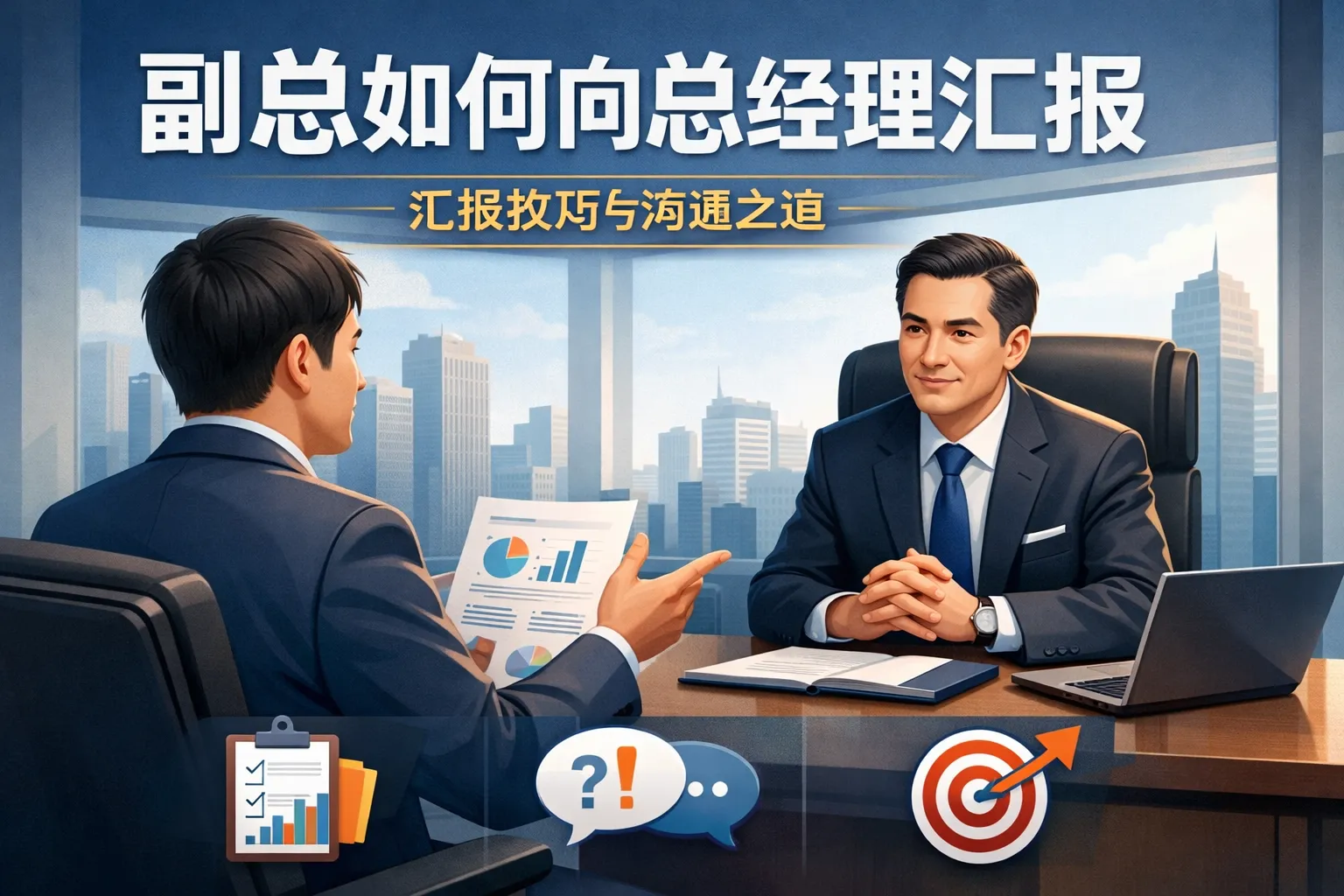 副总如何向总经理汇报