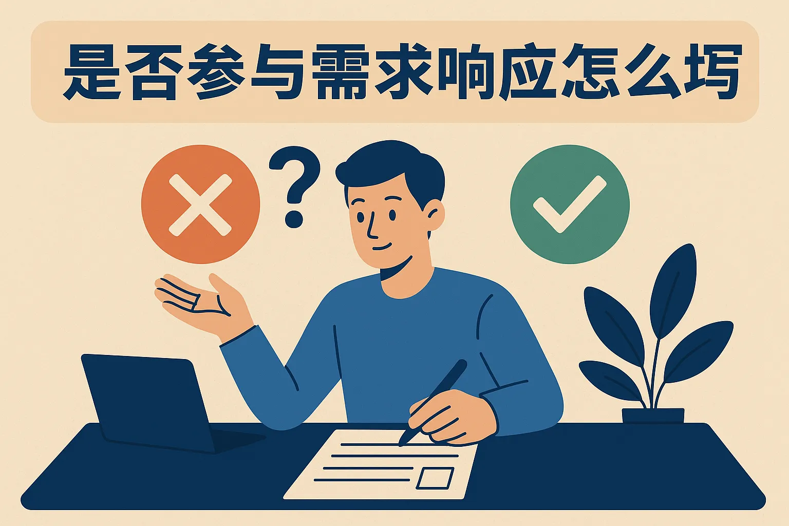 是否参与需求响应怎么填写