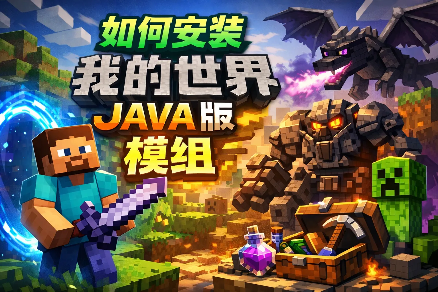如何安装我的世界java版模组