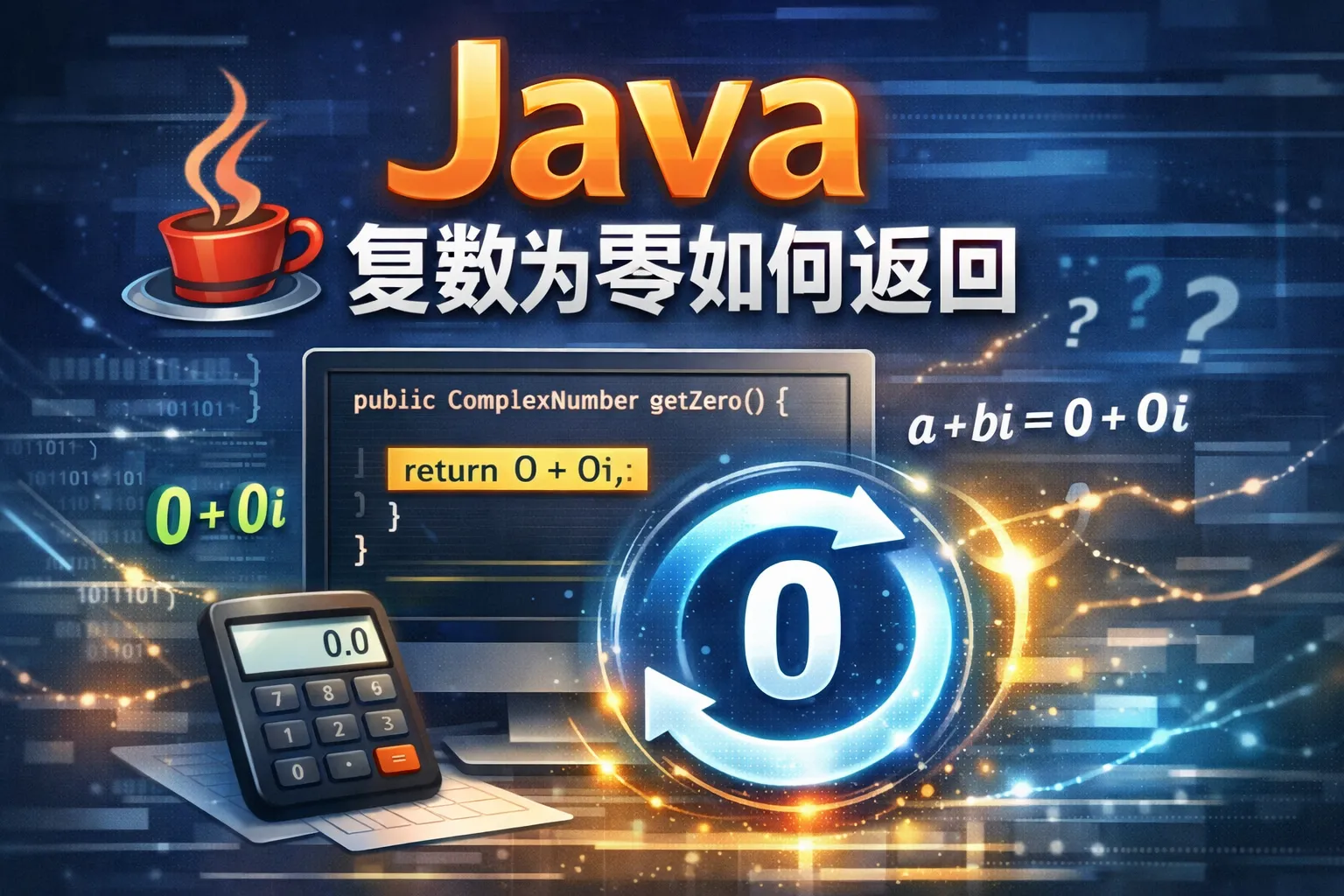 java 复数为零如何返回