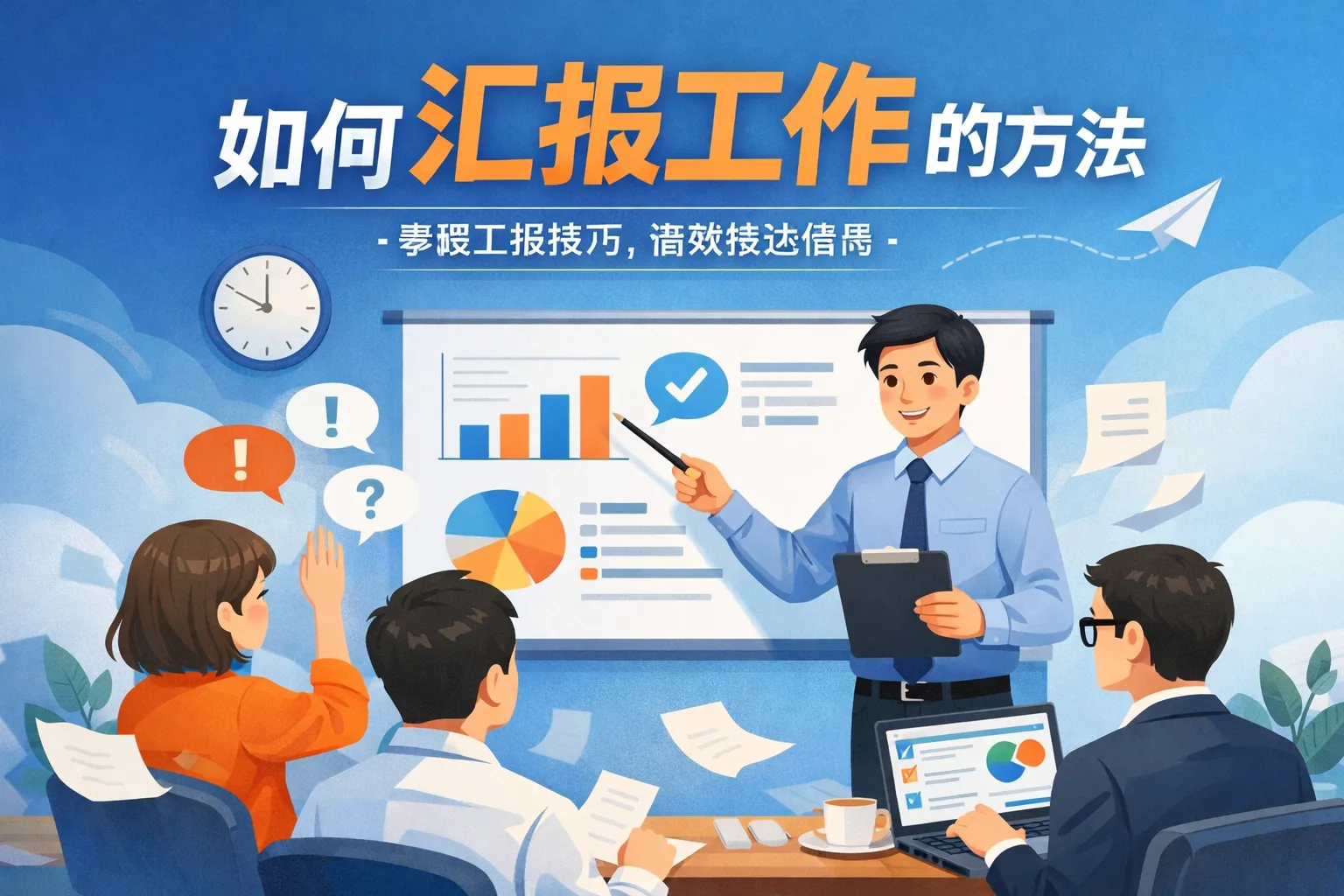 如何汇报工作的方法