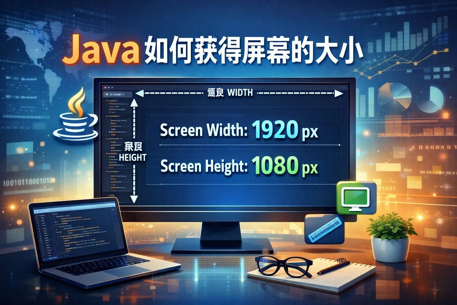 java如何获得屏幕的大小