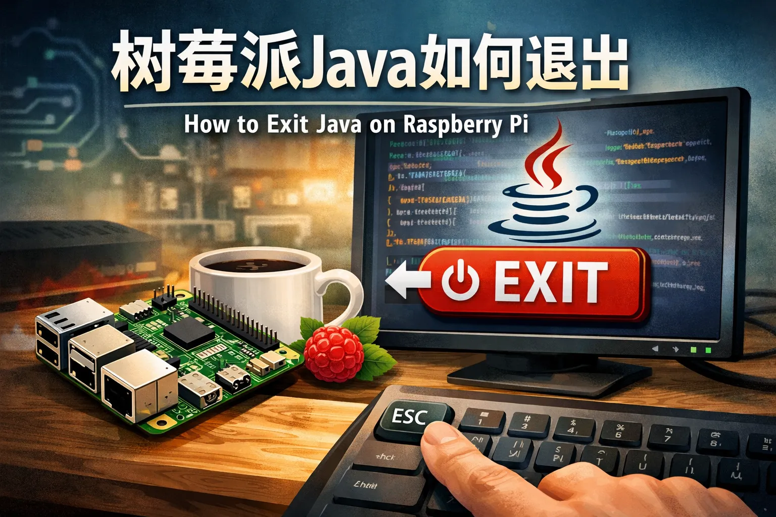 树莓派java如何退出