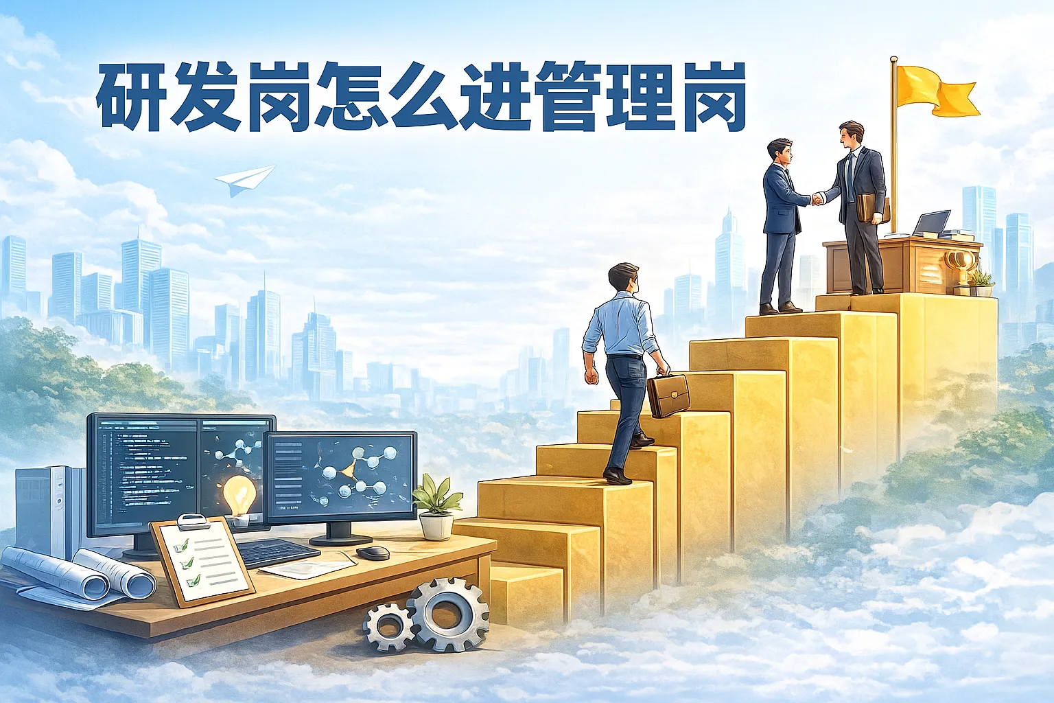 研发岗怎么进管理岗