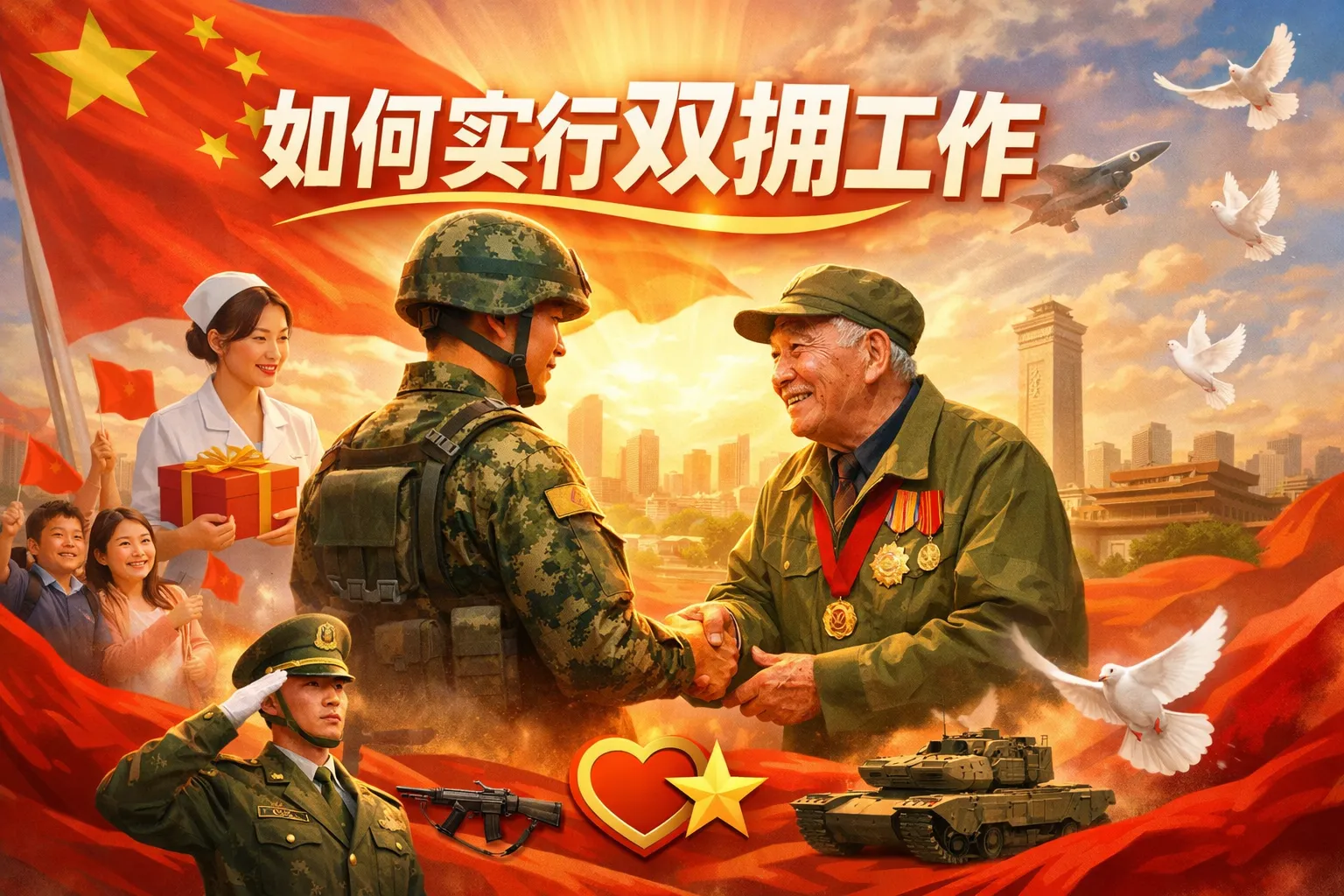 如何实行双拥工作