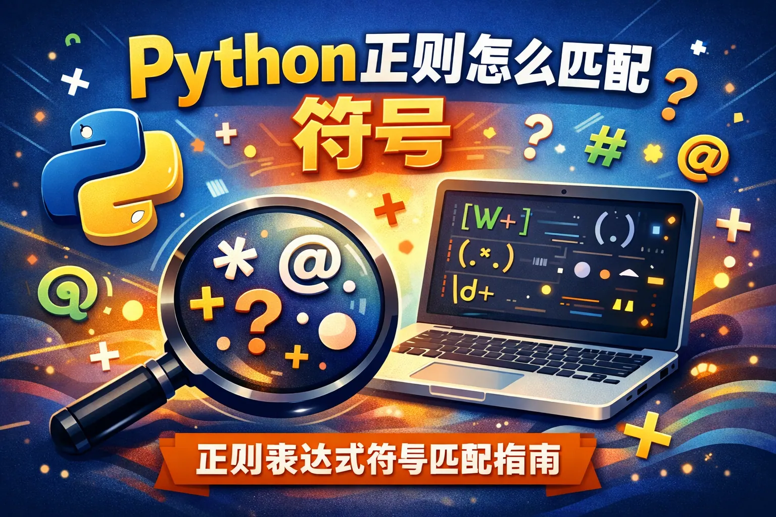 python正则怎么匹配符号