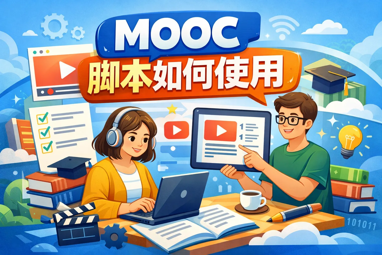 mooc脚本如何使用