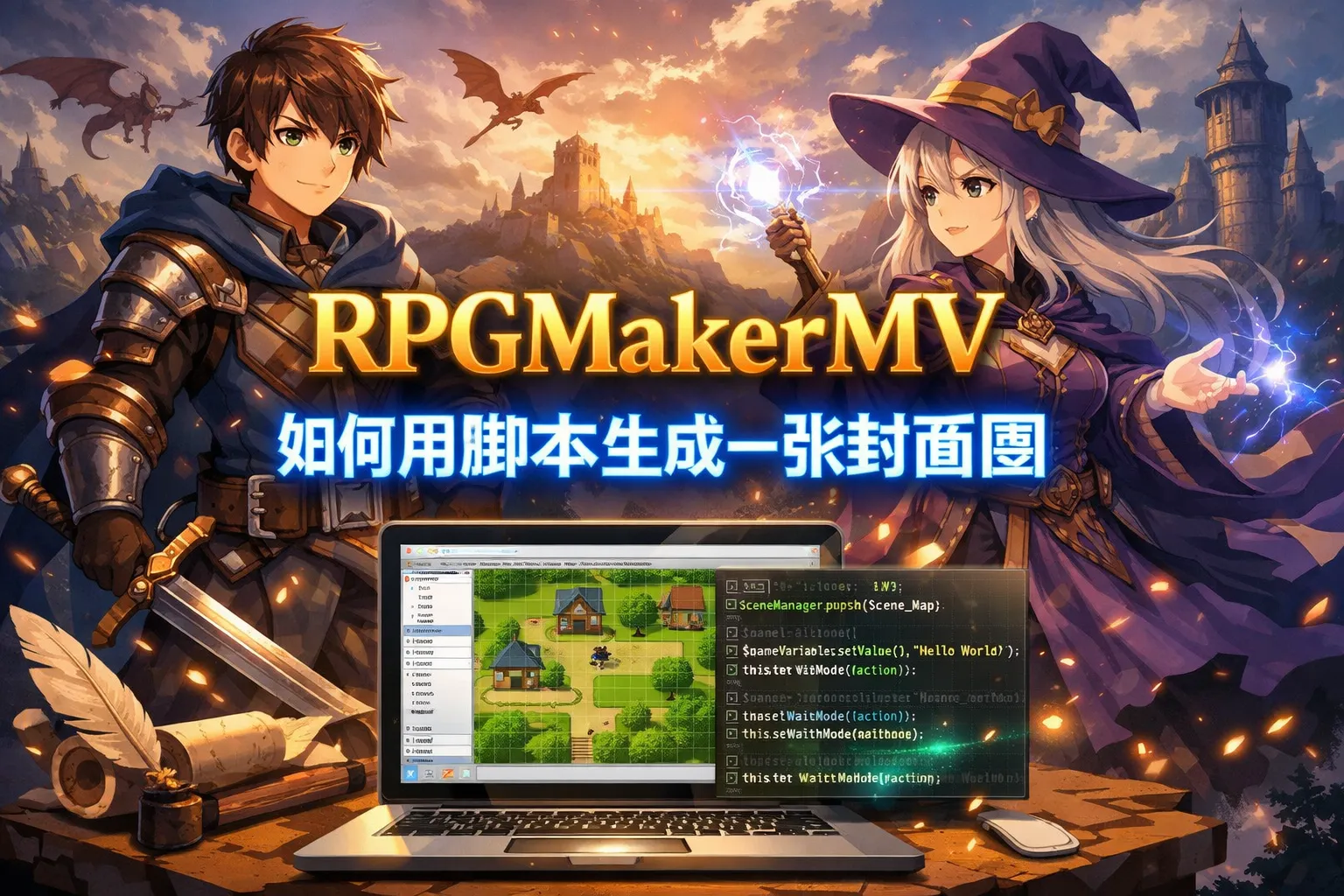 rpgmakermv如何用脚本