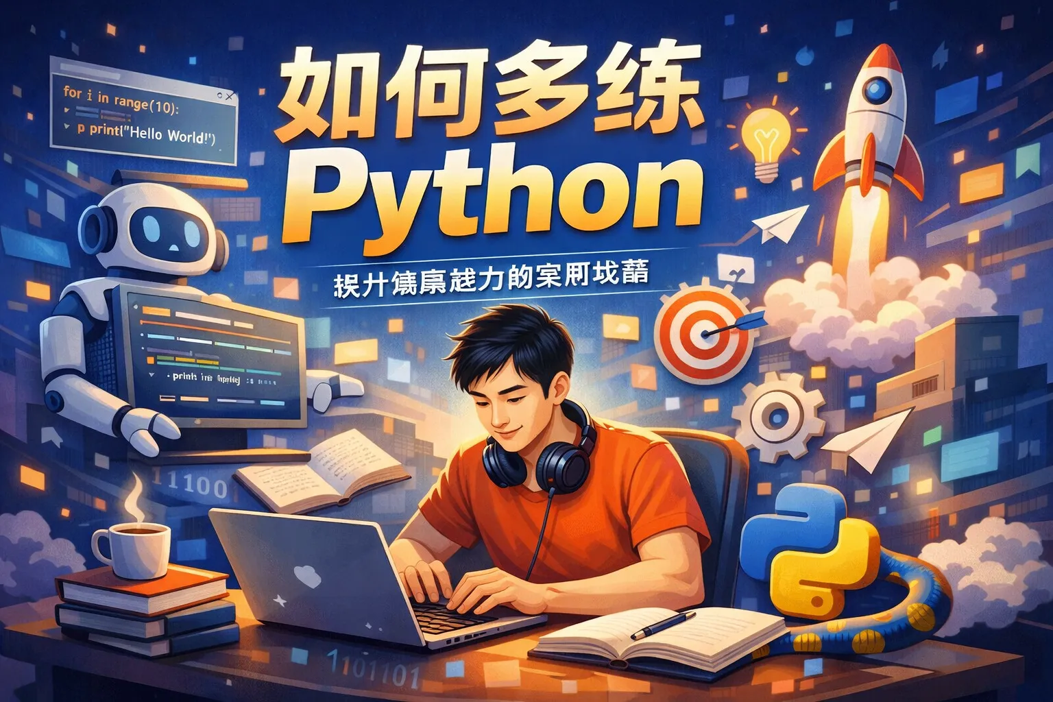 如何多练Python