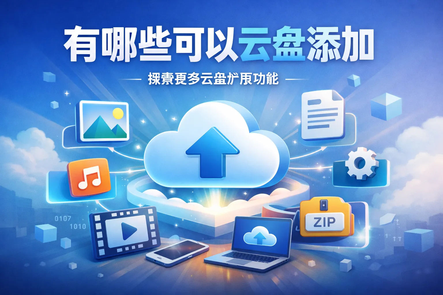 有哪些可以云盘添加