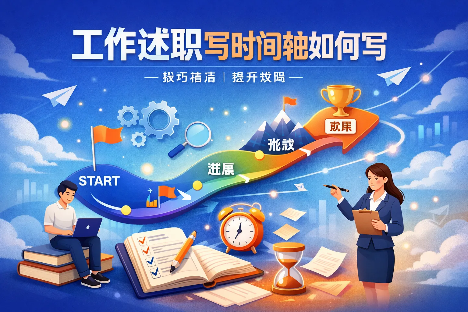 工作述职写时间轴如何写