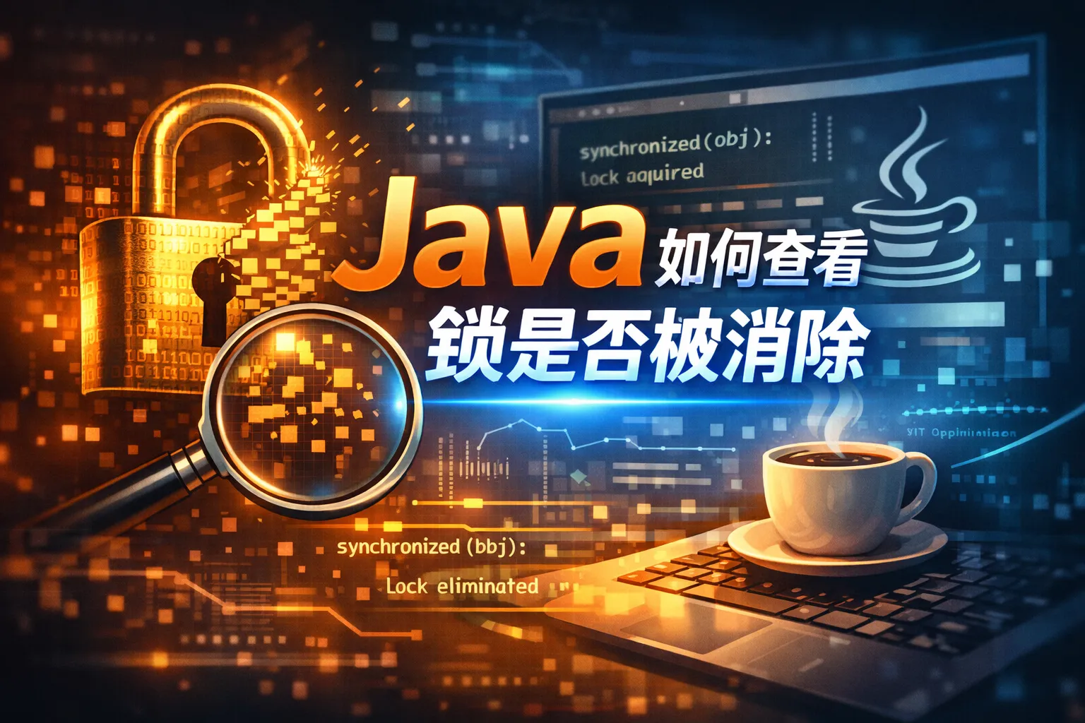 java如何查看锁是否被消除