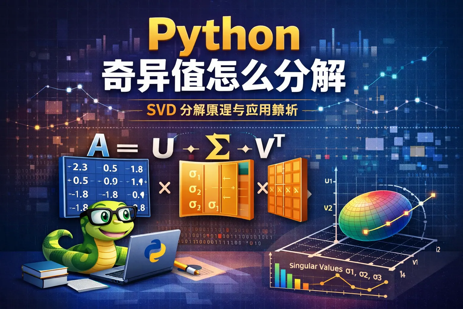 python奇异值怎么分解