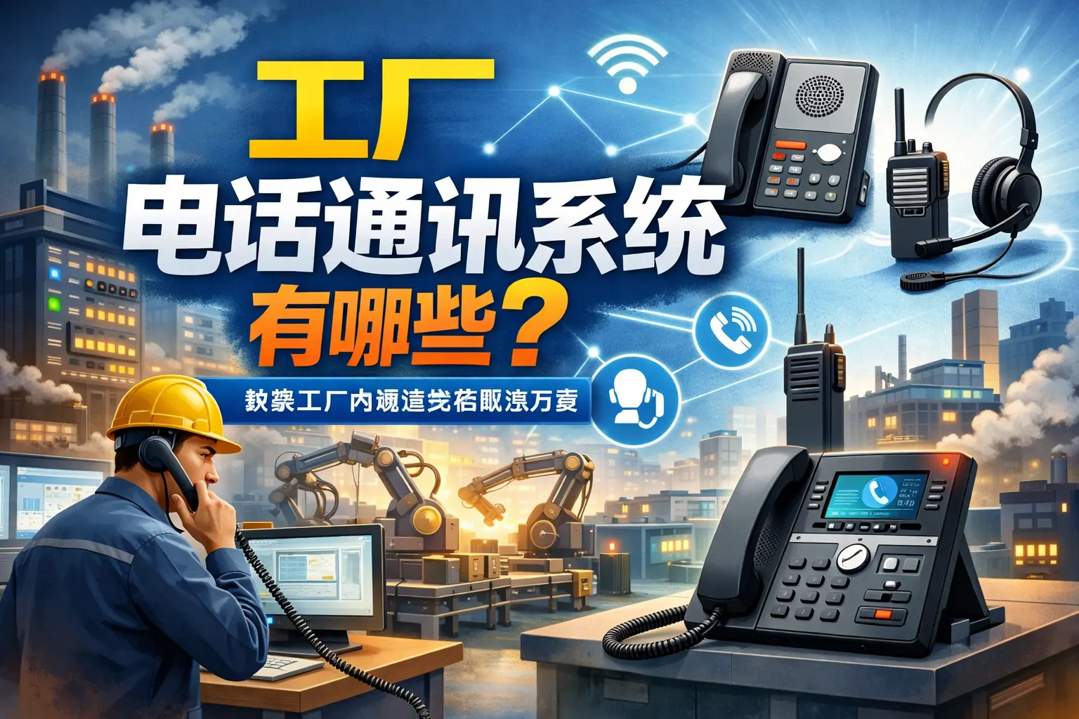 工厂电话通讯系统有哪些