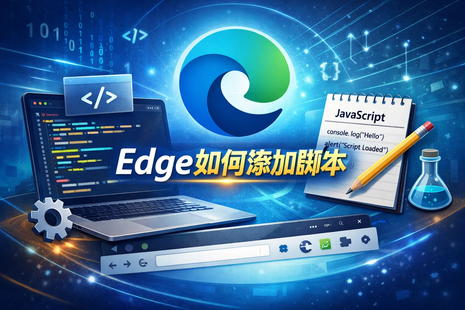 edge如何添加脚本