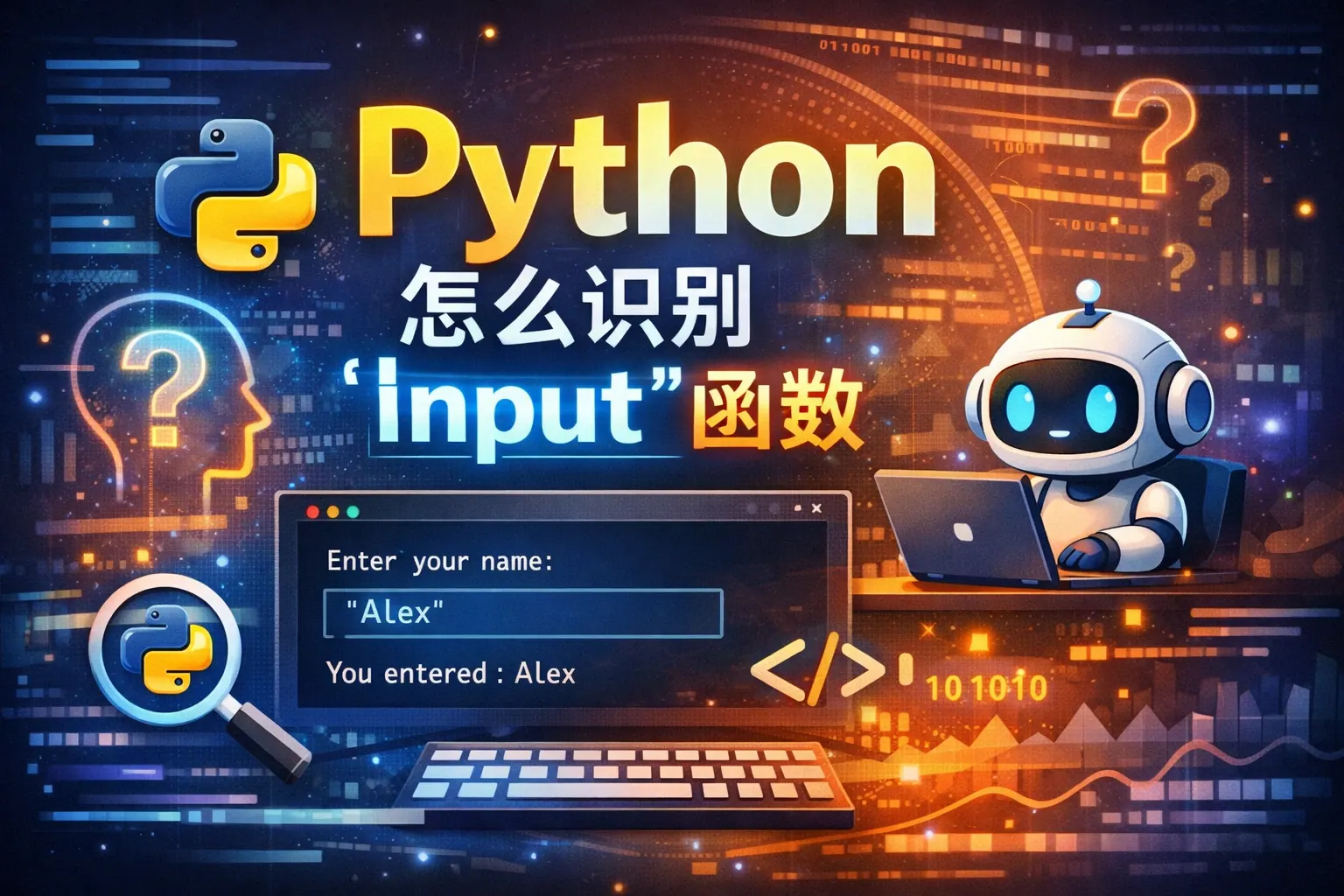 python怎么识别input函数