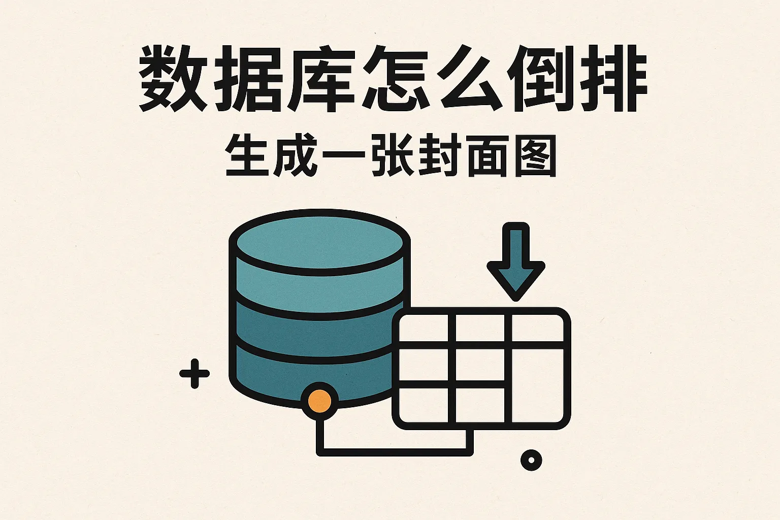 数据库怎么倒排