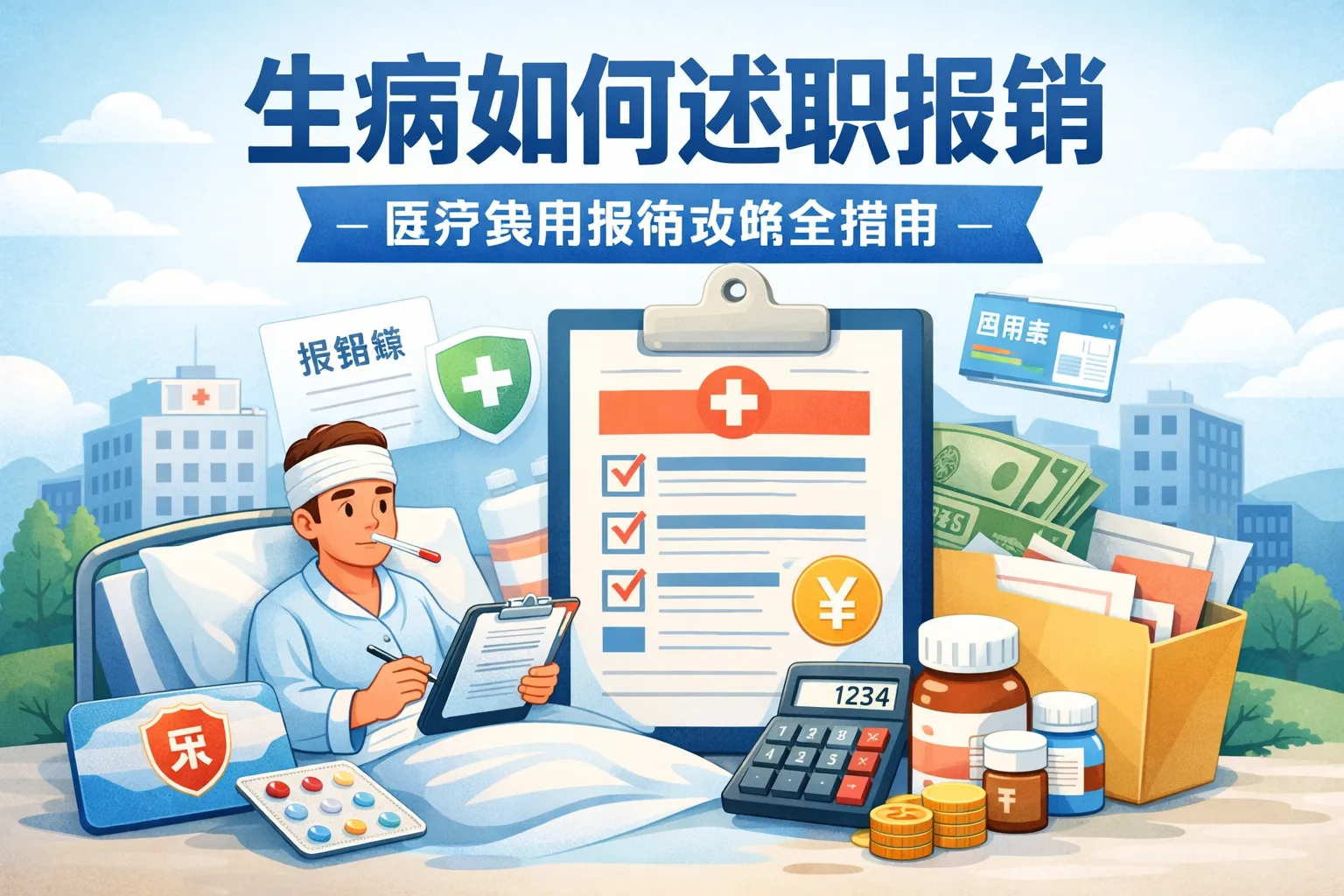 生病如何述职报销