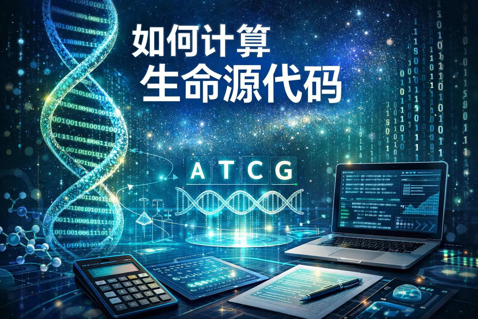 如何计算生命源代码