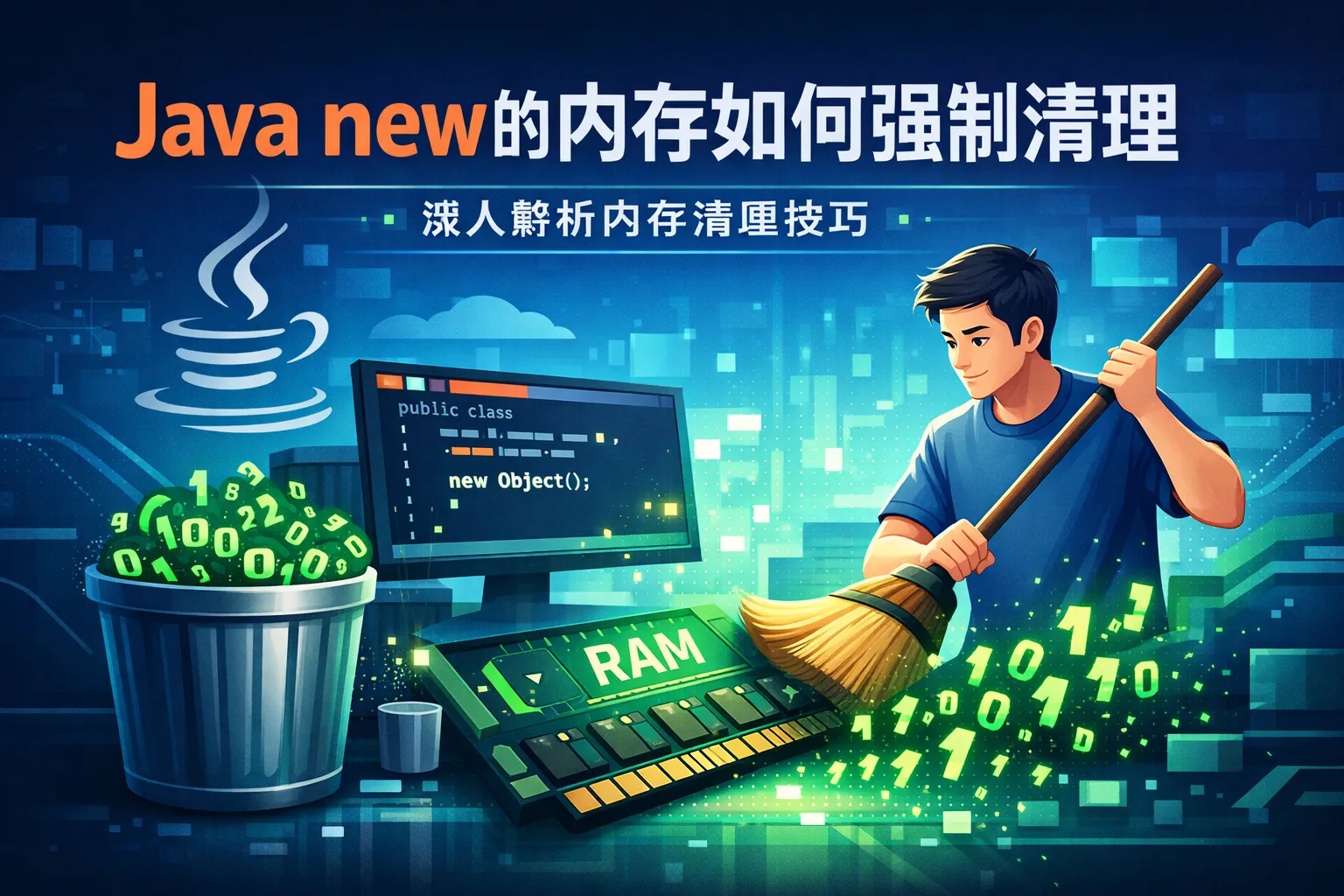 Bloat Java java new的内存如何强制清理