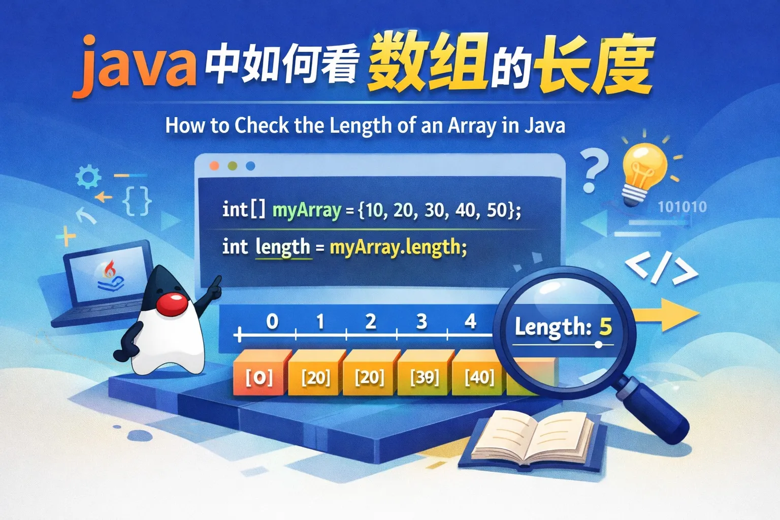 java中如何看数组的长度