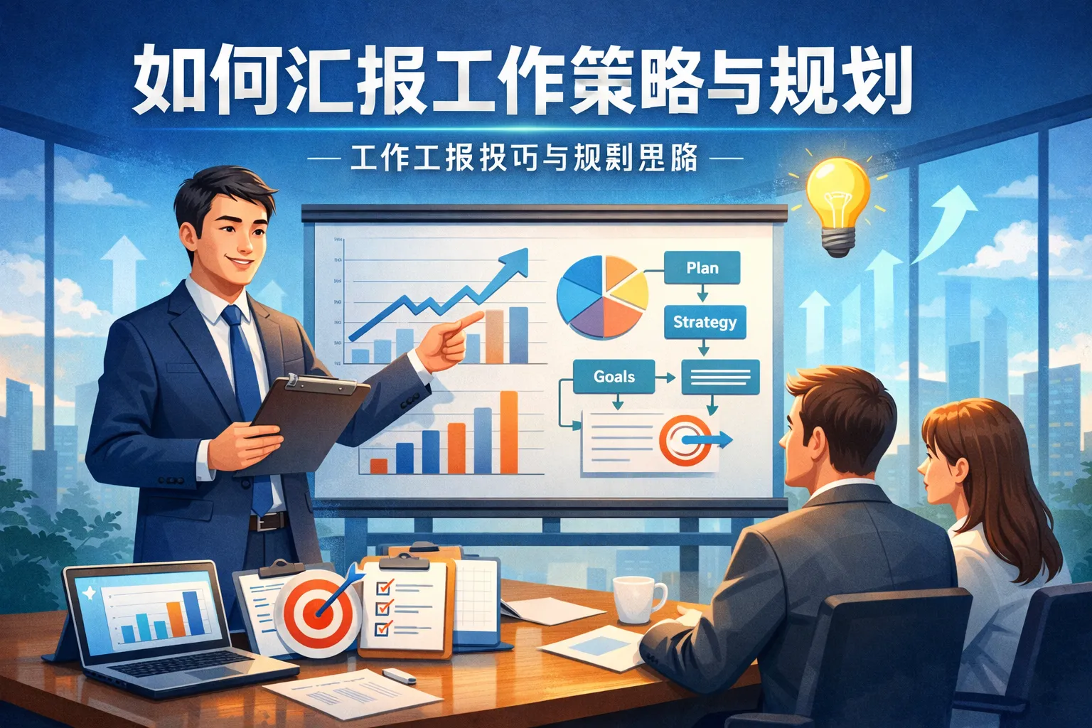 如何汇报工作策略与规划