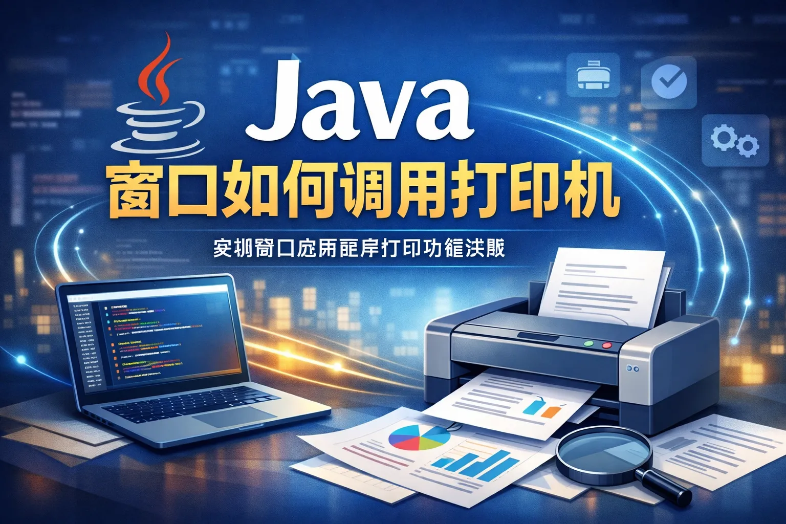 java 窗口如何调用打印机